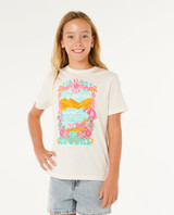 Rip Curl Girls' Sunshine Squad Band Tee full view