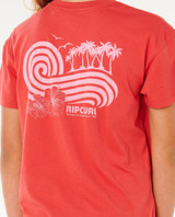 Rip Curl Girls' Ocean Break Relaxed Tee