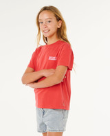 Rip Curl Girls' Ocean Break Relaxed Tee
