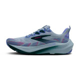 The Brooks Women's Ghost Trail Running Shoes in Skyway and Atlantic Deep