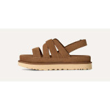 The Ugg Women's Goldenstar Gleam Sandals in Chestnut