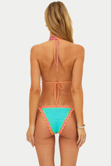 Beach Riot Women's Crochet Soleil Bikini Bottom back view