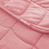 Nodpod Weighted Body Blanket in Blush Pink