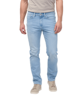 The DUER Men's Performance Denim Slim Straight Jeans in Lunar Blue