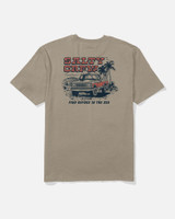 The Salty Crew Men's Truck Stop Classic Tee in Twig Brown