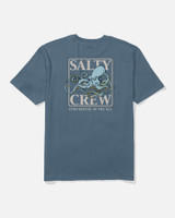 The Salty Crew Men's Ink Slinger Classic Tee in Slate