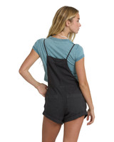 Billabong Women's Wild Pursuit Overalls Off Black side view