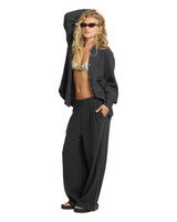 Billabong Women's Follow Me Pants Black Sands back view