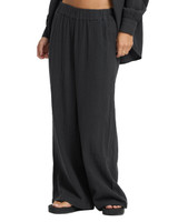 Billabong Women's Follow Me Pants in Black Sands