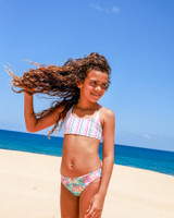 Feather 4 Arrow Girls' Waverly Reversible Bikini in Multicolor