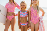 Feather 4 Arrow Girls' Island Hopper Bikini Feather 4 Arrow Girls' Island Hopper Bikini back view