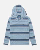 The Salty Crew Boys' Seaway UV Hoodie in Mineral Blue