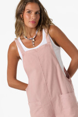 O'Neill Women's Summerlin Romper in Orchid close-up