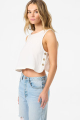 O'Neill Women's Sanders Tank Top in White