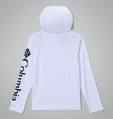 The Columbia Boys' PFG Terminal Tackle Hoodie in White