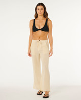 Rip Curl Women's Classic Wide Leg Pants in Bone