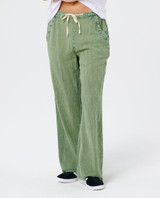 Rip Curl Women's Classic Wide Leg Pants in Sage