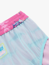 Chubbies Toddlers' Classic Swim Trunk The Lil Great Pink Shark front view
