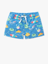 Chubbies Toddlers' Classic Swim Trunk The Lil Cannonball Crews front