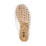 The Mia Women's Jelly Slip-ons in Clear