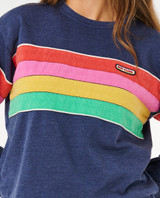 Rip Curl Women's Surf Revival Relaxed Crew detail view