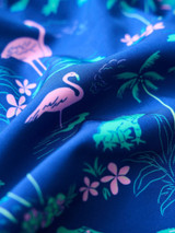 Chubbies Boys' Lined Classic Swim Trunk In The Swamp & Circumstances