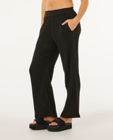 Rip Curl Women's Premium Surf Full Pants Black front view