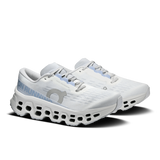 On Running Women's Cloudmonster 3 White and Frost heel detail