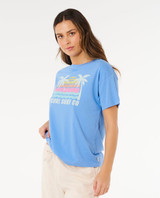 Rip Curl Women's Malibu Relaxed Tee front view
