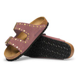 Birkenstock Women's Arizona Rivets Suede Sandals