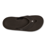 The Olukai Men's 'Ahi Kai Sandals in Dark Java