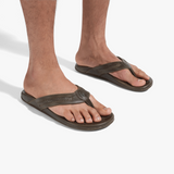 The Olukai Men's Mea Ola Mano Sandals in Mustang and Tan