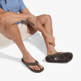The Olukai Men's Mea Ola Mano Sandals in Mustang and Tan
