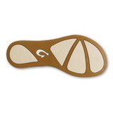 Olukai Women's Ho'ōpio Hui Sandals Bubbly and Sahara top view