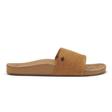 Olukai Women's Kīpe'a Pono Slides Sahara top view