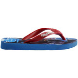 The Havaianas Kids' Top Marvel Flip Flops in Brilliant Blue