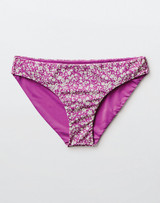 Carve Designs Women's St Barth Reversible Bikini Bottom in Peri/Navy