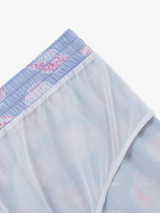 Chubbies Men's Classic Swim Trunks in The Shell Yeahs lay flat