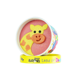 Crazy Aaron's Zoo Animal Land of Dough Lily Longneck giraffe overhead view