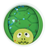 Crazy Aaron's Zoo Animal Land of Dough Sheldon Shelly turtle overhead view