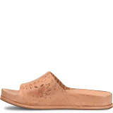 The Kork-Ease Women's Tutsi Woven Slides in Tan Carmello