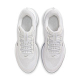 The Nike Women's Pegasus Premium Road Running Shoes in White and Metallic Silver