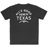 The Texas Hill Country Provisions Men's All's Good Tee in Vintage Black
