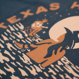 Texas Hill Country Provisions River Temptress Tee Weathered Navy back view