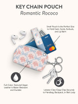 Studio Oh! Romantic Rococo Keychain Pouch Romantic Rococo detail