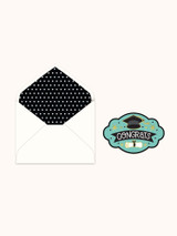 Studio Oh! Caps Off to You! Deluxe Greeting Card front