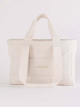 augustnoa The Everyday Tote in Natural detail view