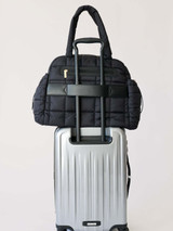 augustnoa The Weekender Duffle Bag in Black