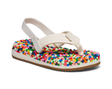 The Sanuk Toddlers' Bubblecush Sandals in Rainbow