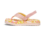 Sanuk Toddlers' Bubblecush Sandals Pearl Blush side view
